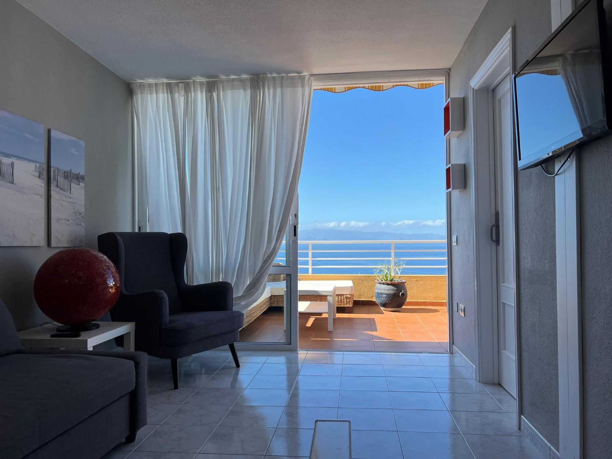 Apartmán Apartamento Naranja, Incredible Ocean View Puerto de Santiago  Exteriér fotografie